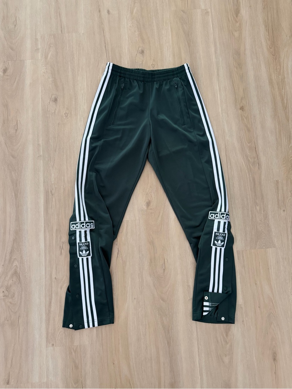 Adidas Originals Women's Green Adibreak Pants, Size Small
